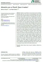 Altmetric.com or PlumX: Does it matter?