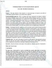 Evaluating the impact of research using the altmetrics approach (Case study: The field of Scientometrics)