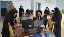 بازدید استادان موسسه آموزش عالی ارشاد دماوند از ایرانداک 