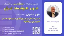 سخنرانی شش اشکال مهم پروژه‌های شهر هوشمند در کشور ایران و راهکارها برگزار شد