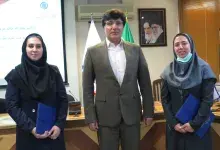 مراسم معارفه سرپرست مدیریت مالی و معارفه سرپرست گروه خدمات دانش‌بنیان برگزار شد